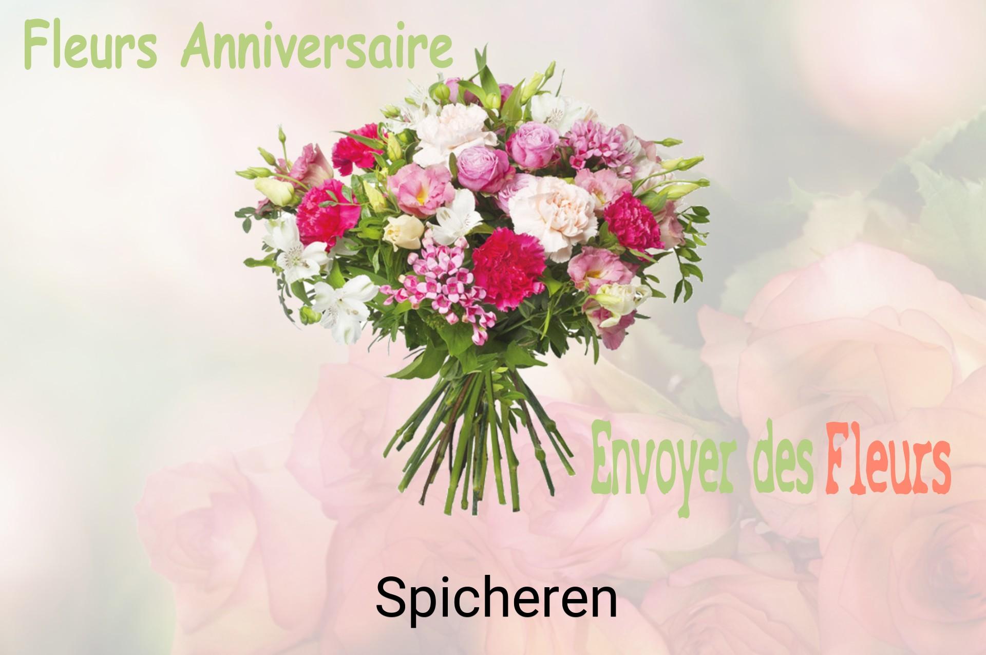 Bouquet de fleurs d’anniversaire livré à Spicheren