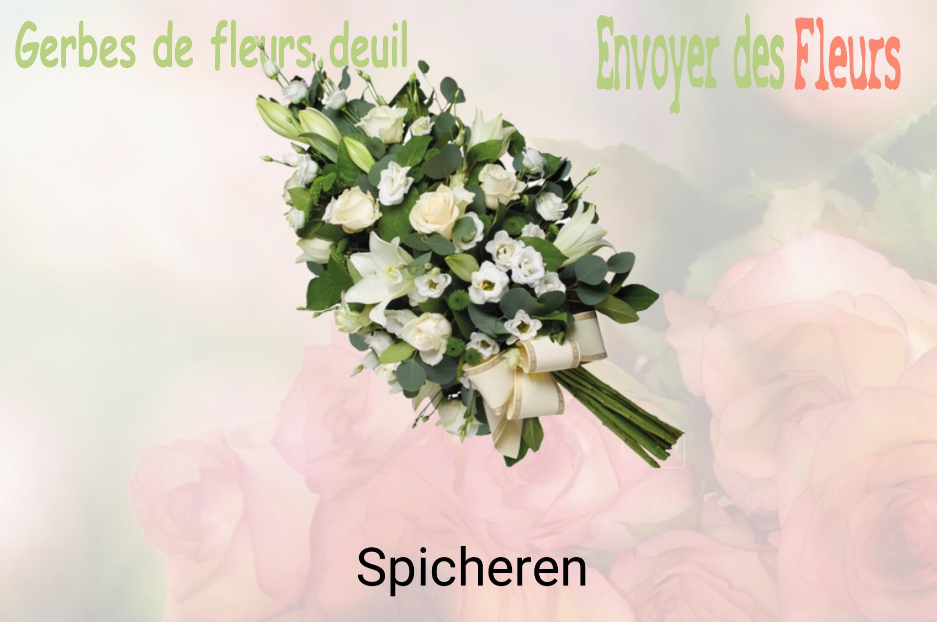 Gerbe de fleurs de deuil livrée à Spicheren